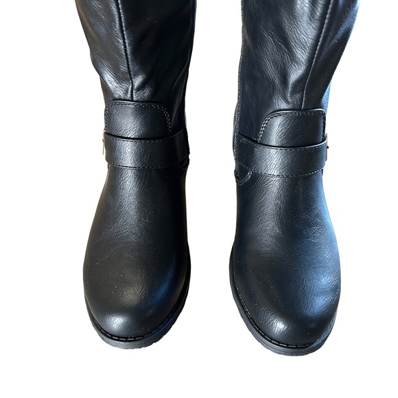 New! Black Knee High Boots - Picture 2 of 6